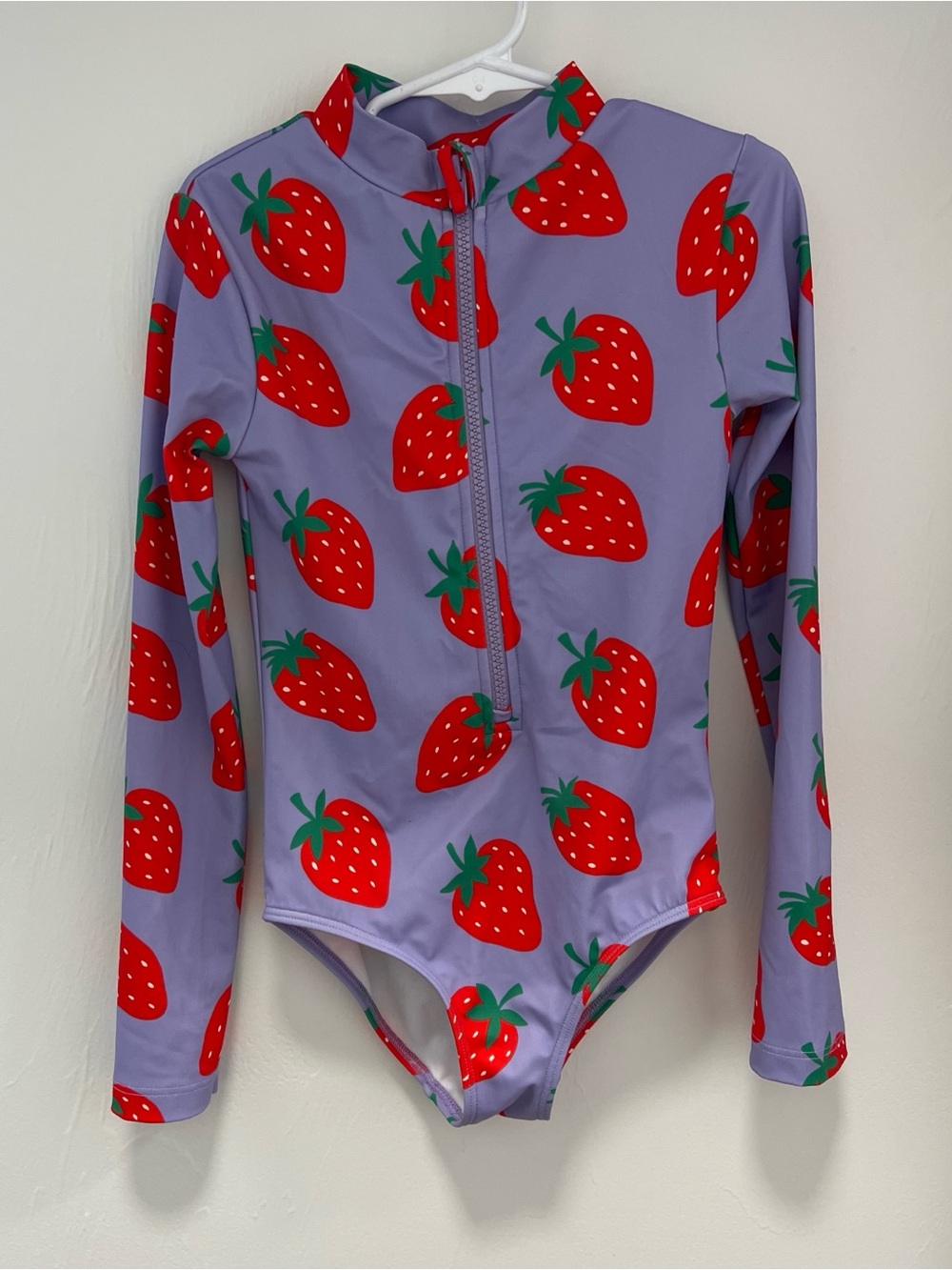 MINI Boden Girls Swim Rashguard 7-8 Y
Kids Long-Sleeve One-Piece Swimsuit